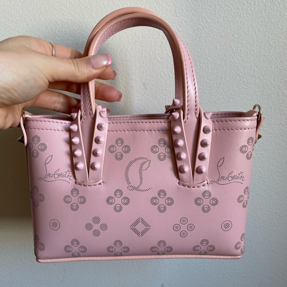 Christian Louboutin Cabata Pink Mini - Picture 2 of 14